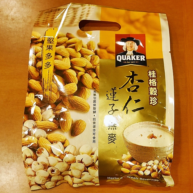 クエーカー 桂格穀珍 杏仁 蓮子 燕麥 粉末ドリンク QUAKER