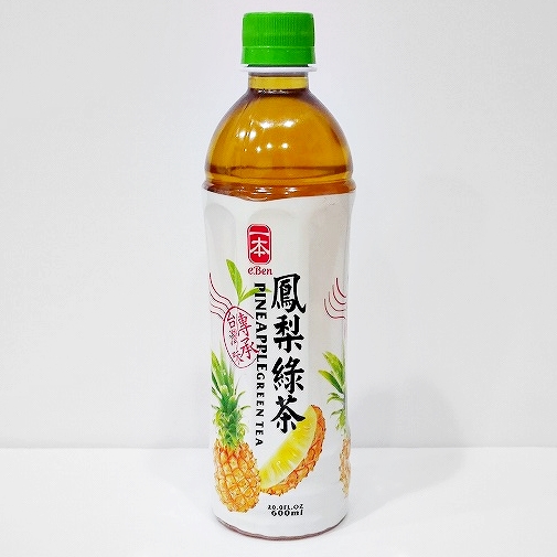 一本 鳳梨緑茶 パイナップル緑茶 600ml eBen PINEAPPLE GREEN TEA