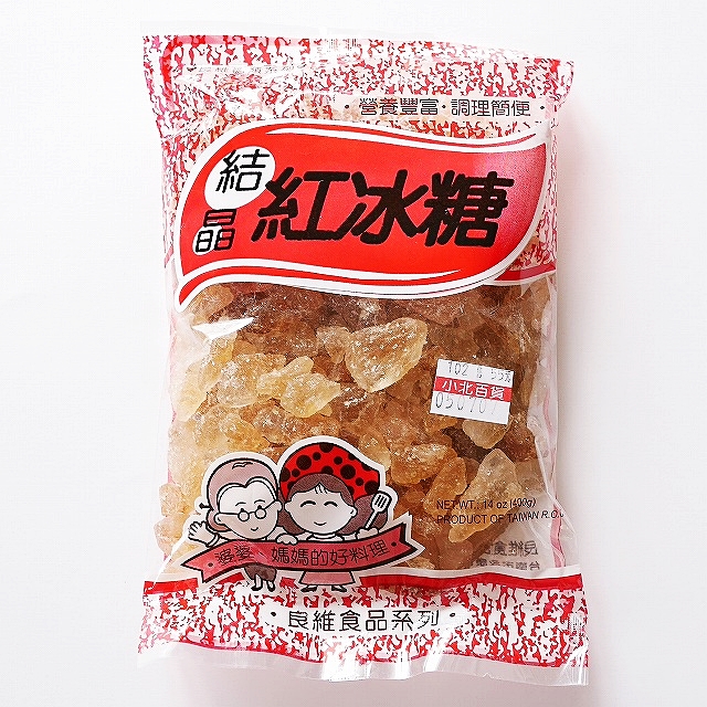 良維食品系列 結晶 紅冰糖  精選黒糖 砂糖 氷砂糖 300g