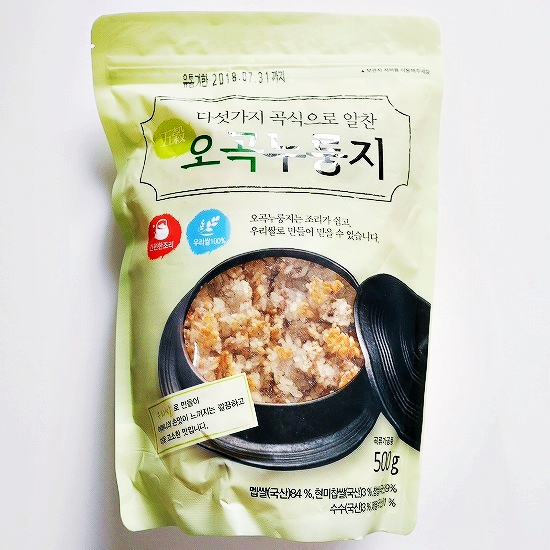 tkfoods 五穀おこげ ヌルンジ 500g 오곡누룽지