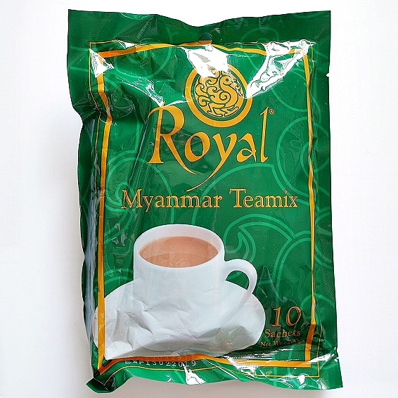 ロイヤル　ミャンマー紅茶　ティーミックス　ロイヤルミルクティー粉　10袋　Royal Myanmar Teamix