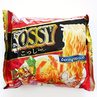 エースコック KOSSY こっしー インスタント麺 トムヤム味 トムヤムクン SHRIMP HOT&SOUR