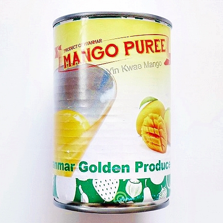 MGP マンゴーピューレ 缶詰 450g MANGO PUREE Yin Kwae Mango イングエ