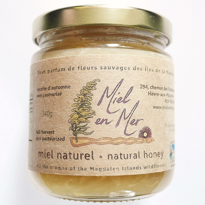 マドレーヌ島 はちみつ ナチュラルハニー Miel en Mer natural honey fall