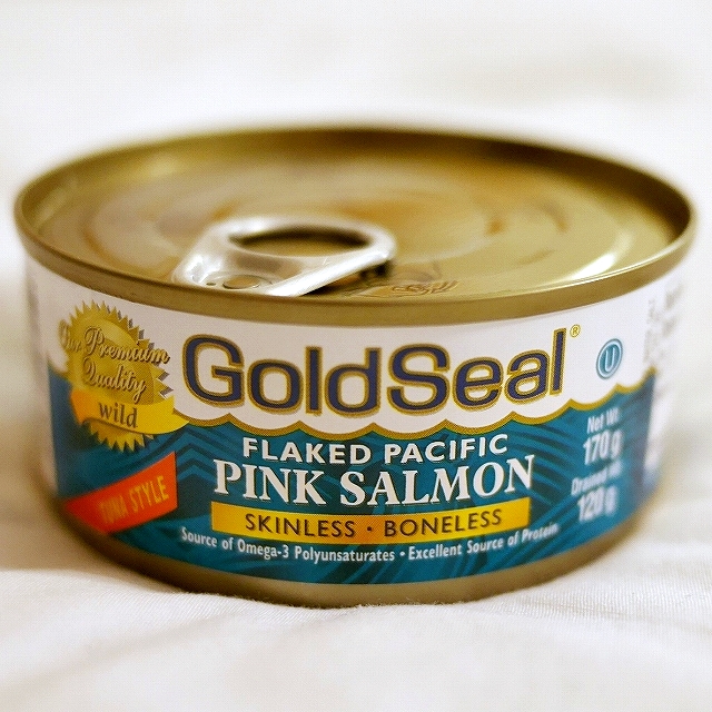 みんなの口コミ】Gold Seal FLAKED PACIFIC PINK SALMON 皮なし・骨