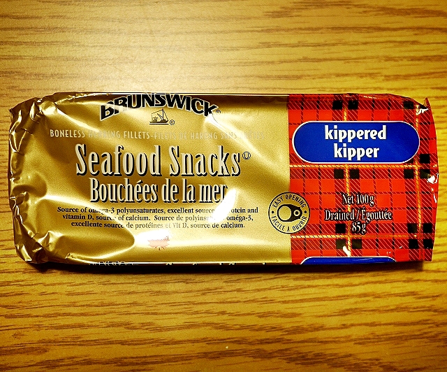 BRUNSWICK Seafood Snacks ニシンの燻製 kippered kipper 缶詰