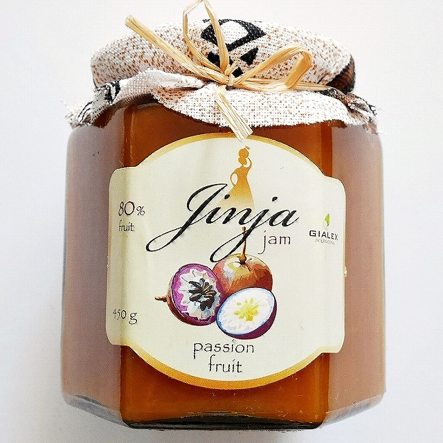 GIALEX Jinja パッションフルーツジャム 450g 80%フルーツ passion fruit jam