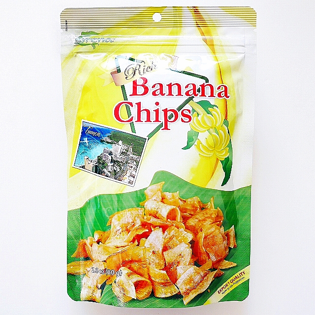 リッチバナナチップス WSTCO Sirena Rich Banana Chips 80g