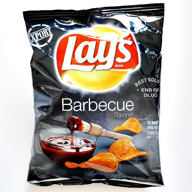 みんなの口コミ レイズ ポテトチップス バーベキュー味 Lay S Barbecue 1oz 28 3g Love Super ラブ スーパー