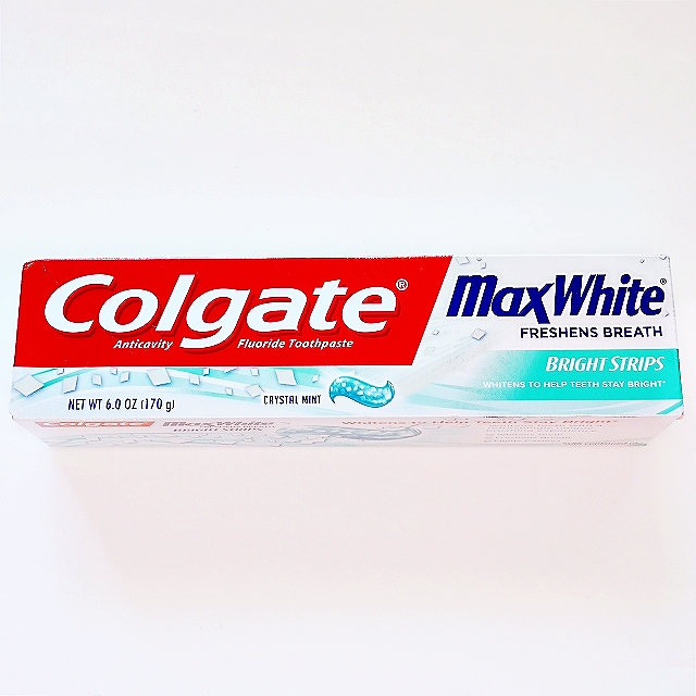 コルゲート マックスホワイト 歯磨き粉 Colgate Max White BRIGHT STRIPS 170g