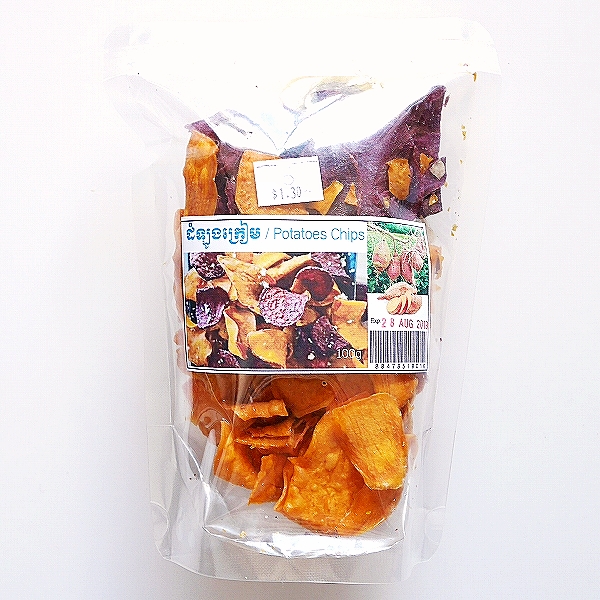 ポテトチップス Potatoes Chips サツマイモチップス 100g