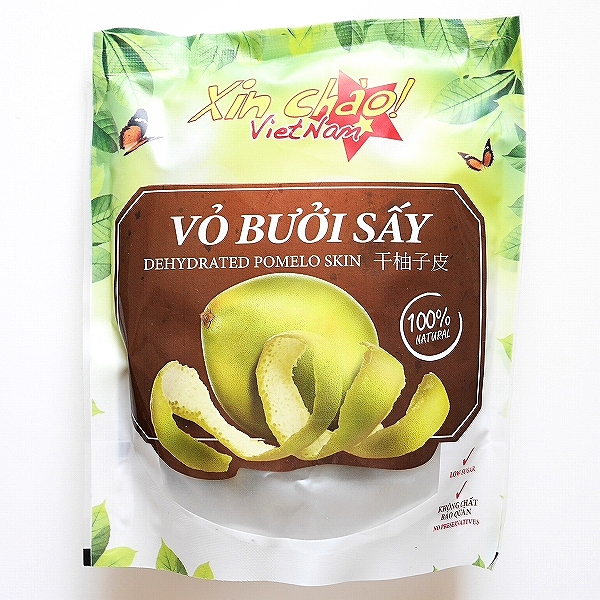 Xin Chao VietNam ドライポメロ ドライポメロピール DEHYDRATED POMELO SKIN 80g