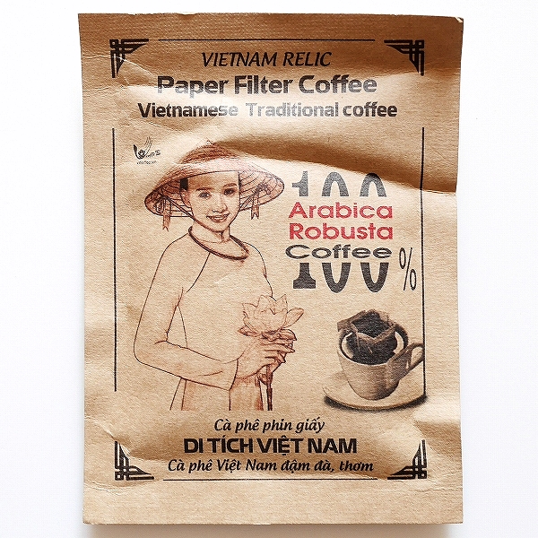 VIETNAM RELIC ペーパーフィルターコーヒー ベトナムコーヒー アラビカ ロブスタ