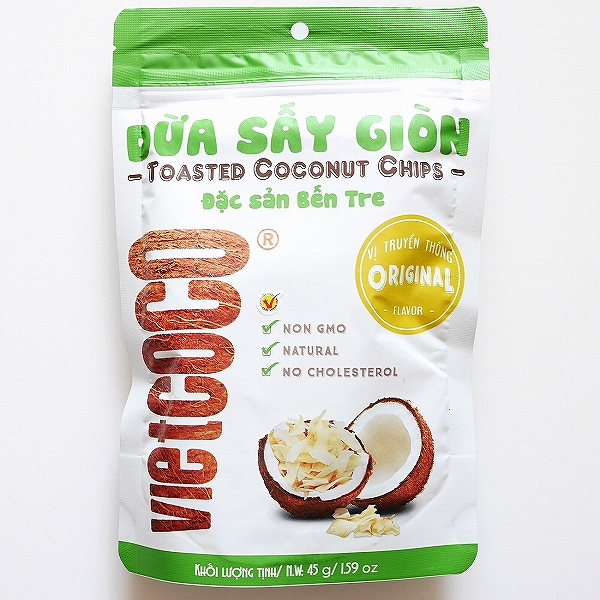 DUA SAY GION トーストココナッツチップス オリジナル VIETCOCO 45g