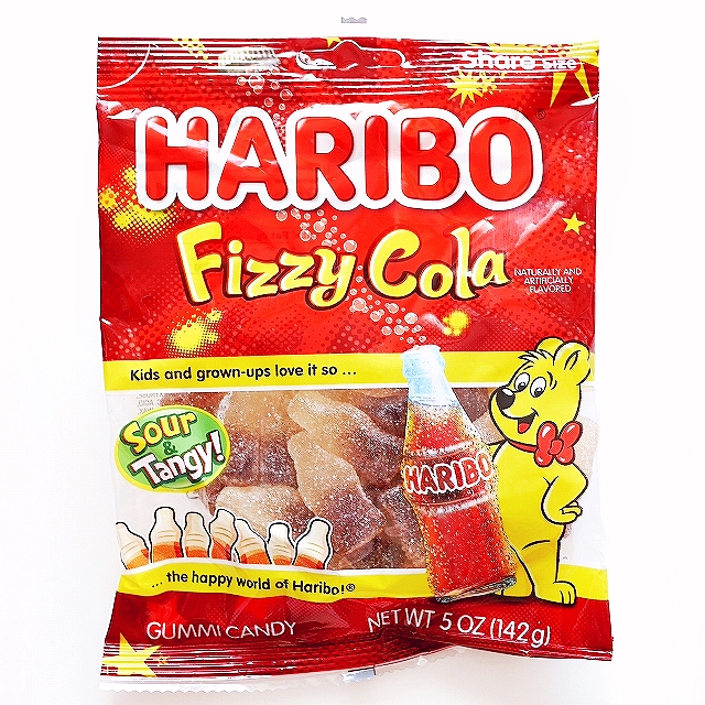 ハリボー フィジーコーラ グミ シェアサイズ HARIBO Fizzy Cola Share size 142g
