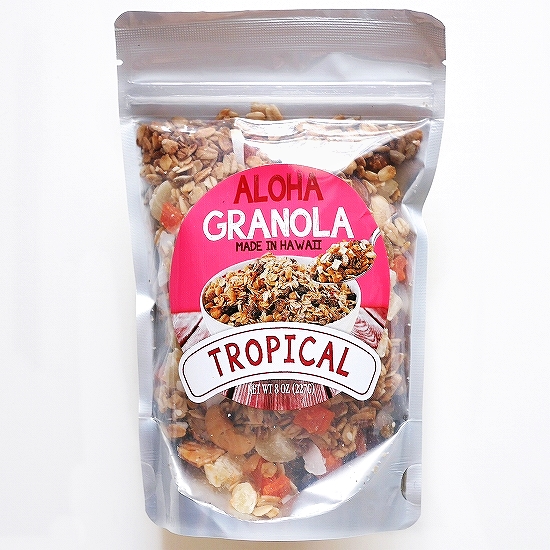 アロハグラノーラ トロピカル ALOHA GRANOLA TROPICAL 8oz 227g