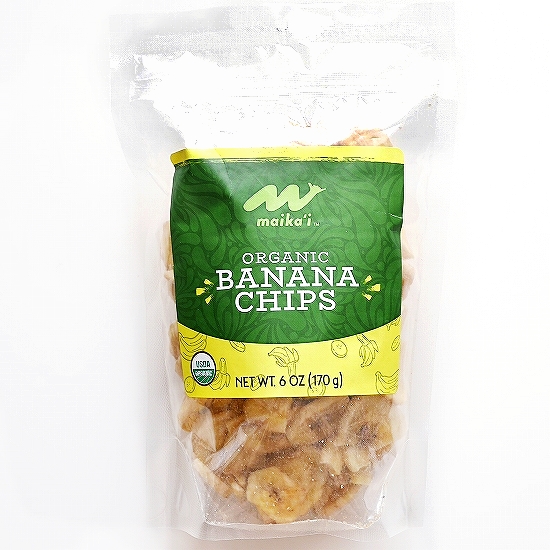 マイカイ オーガニックバナナチップス maikai ORGANIC BANANA CHIPS maika'i