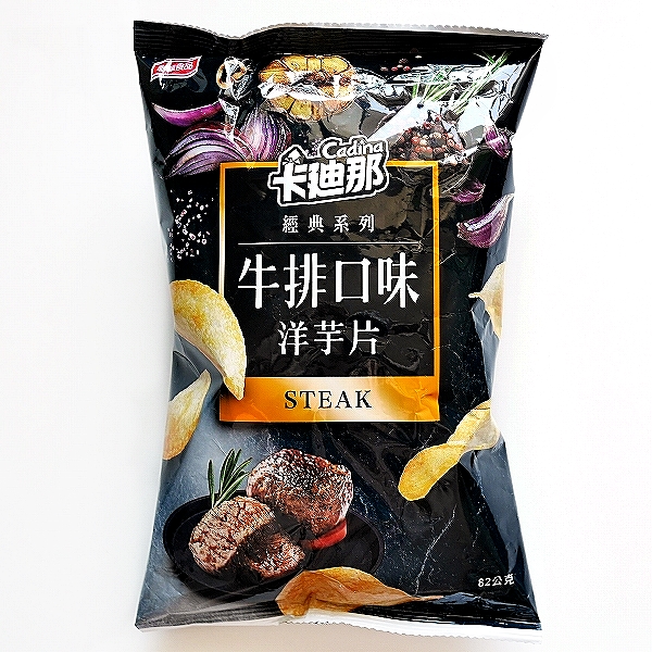 Cadina 卡迪那 牛排口味洋芋片 ステーキ味 STEAK ポテトチップス 82g