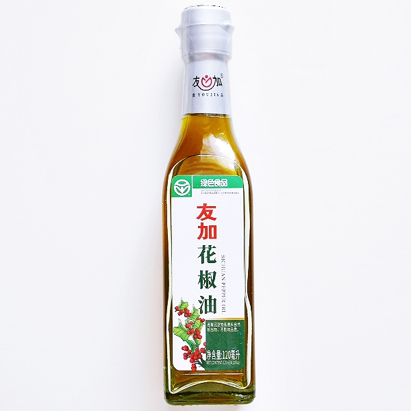 緑色食品　友加花椒油　ホアジャオユ　120ml