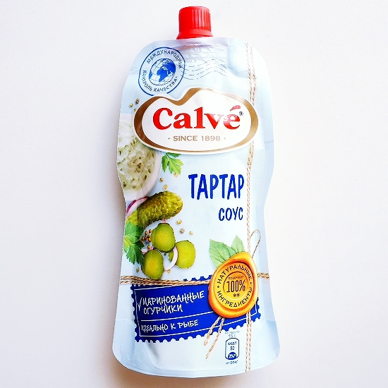 Calve　タルタルソース　ТАРТАР СОУС　230g