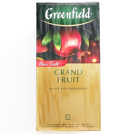 グリーンフィールド　グランドフルーツ　ザクロティー　ティーバッグ紅茶　Greenfield　GRAND FRUIT
