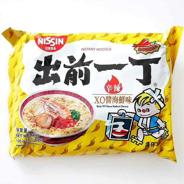 NISSIN　出前一丁　辛辣　XO醤海鮮味　日清食品インスタントラーメン