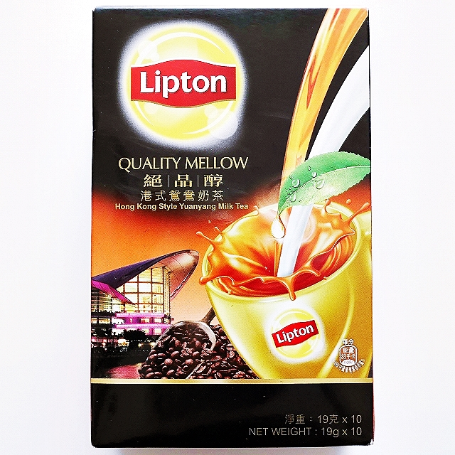 リプトン　Lipton　絶品醇港式鴛鴦奶茶　香港式コーヒー紅茶　コーヒーミルクティー　インスタントミルクティー