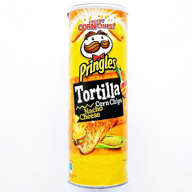 プリングルズ　トルティーヤ　コーンチップス　ナチョチーズ　Pringles Nacho Cheese 110g