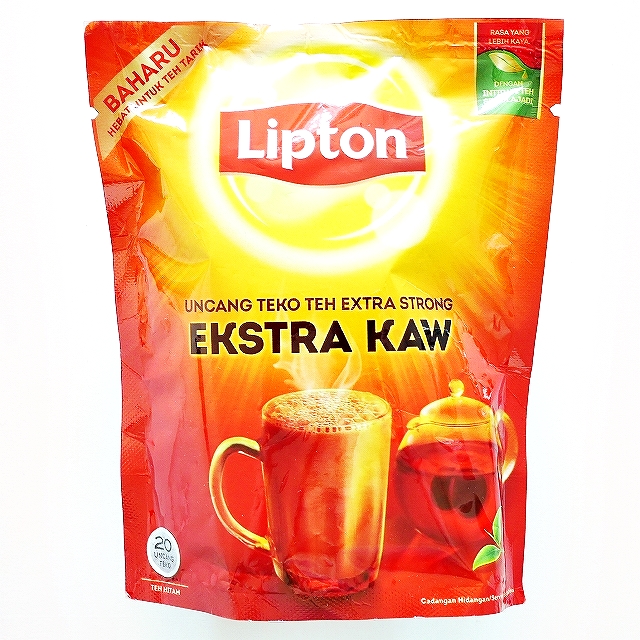 リプトン EKSTRA KAW 紅茶 ティーバッグ Lipton エクストラストロング 20袋入り