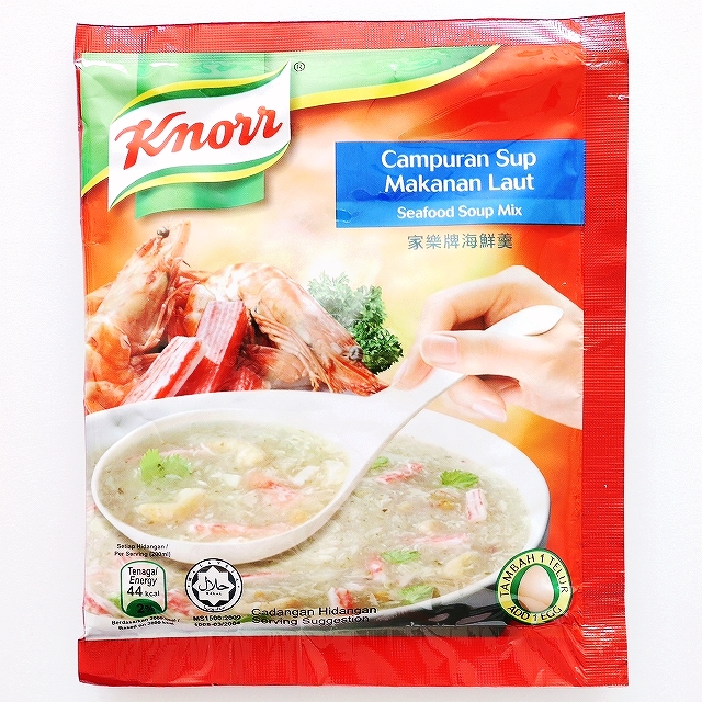 クノール　シーフードスープミックス　シーフードスープの素　Knorr Campuran Sup Makanan Laut