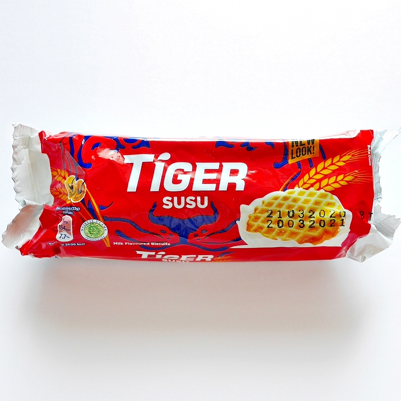 タイガービスケット　スス　ミルク　TIGER Biscuits SUSU Milk　75g