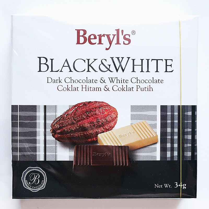ベリーズ　ブラック＆ホワイトチョコレート　ダーク＆ホワイト　Beryl's BLACK&WHITE 34g