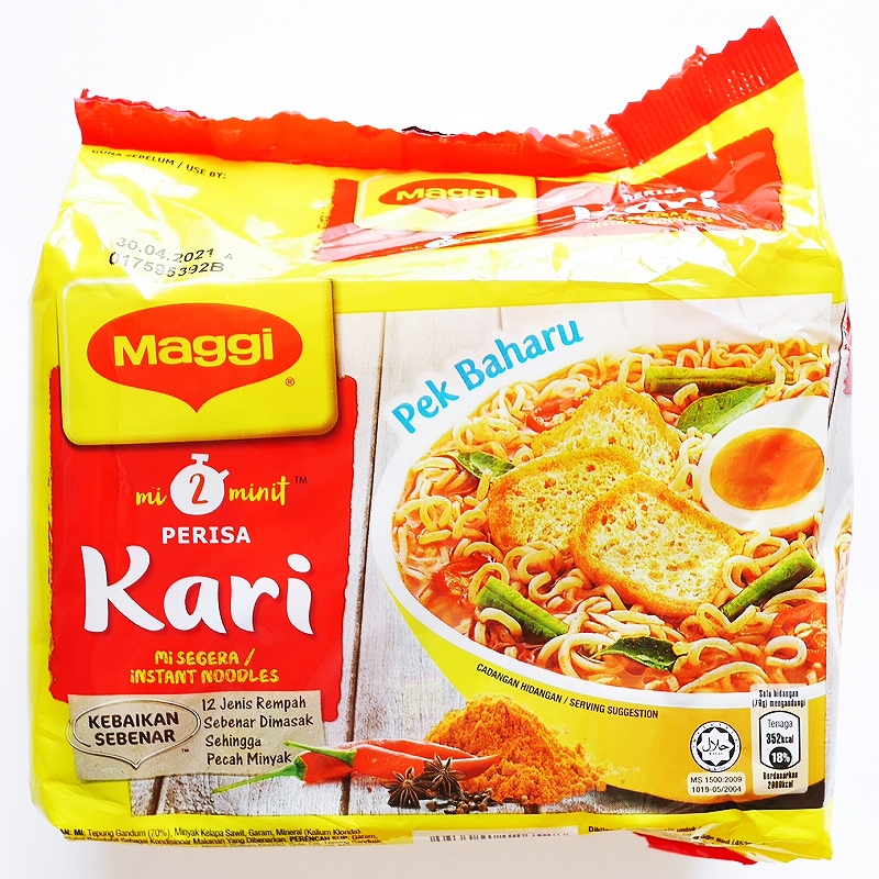 みんなの口コミ】Maggi PERISA Kari Pek Baharu マギー カレー味