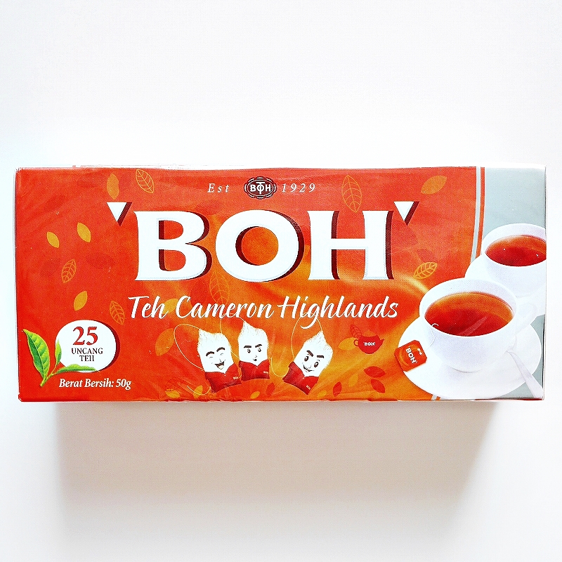 BOH　ボーティー　キャメロンハイランドティー　Cameron Highlands　紅茶　ティーバッグ　25袋