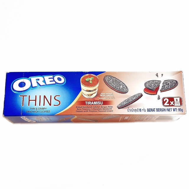 オレオ シンズ ティラミス クッキー OREO THINS TIRAMISU 95g