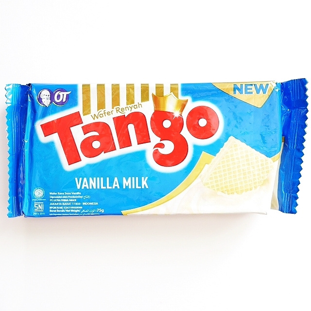 タンゴ　ウエハース　バニラミルク　Tango Wafer 75g