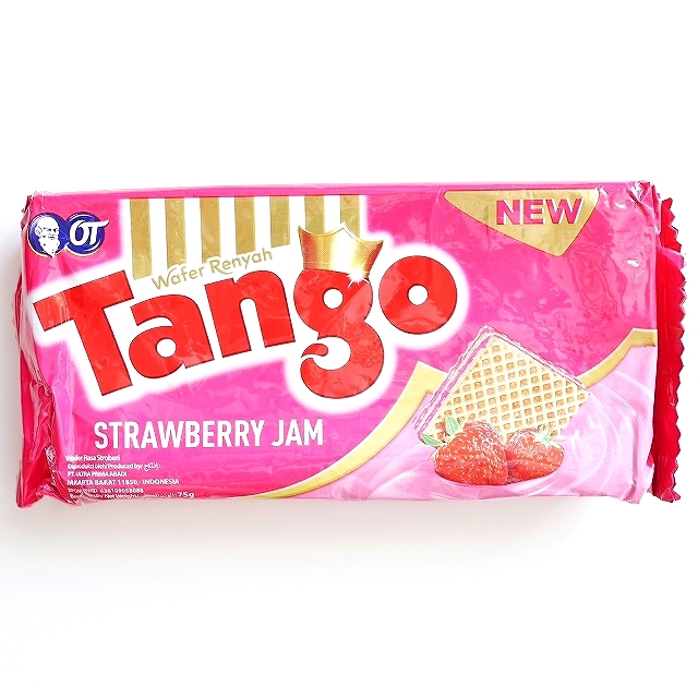 タンゴ　ウエハース　ストロベリージャム　いちごジャム　Tango Wafer 75g