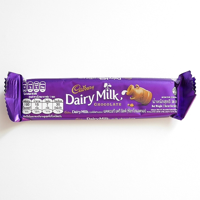 キャドバリーデイリーミルクチョコレート　Cadbury Dairy Milk 30g