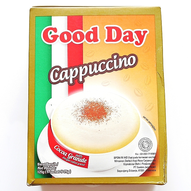 Good Day cappuccino　グッドデイ　カプチーノ　インスタントコーヒー　インスタントカプチーノ　５袋