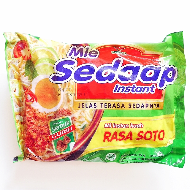 Mie Sedaap RASA SOTO　ミーセダップ　ミースダップ　ラサソト　インスタント麺