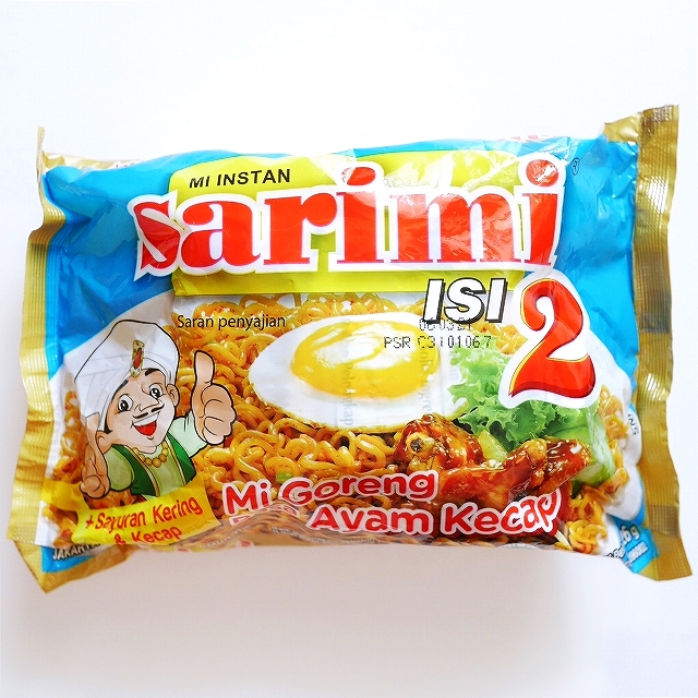 sarimi ISI2 Ayam Kecap　サリミ　ミーゴレン　インスタント麺　アヤムケチャップ　鶏肉醤油煮込み　2食