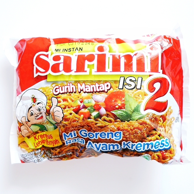 sarimi ISI2 Ayam Kremess　サリミ　インスタントミーゴレン　アヤムクレメス　フライドチキン味　2食