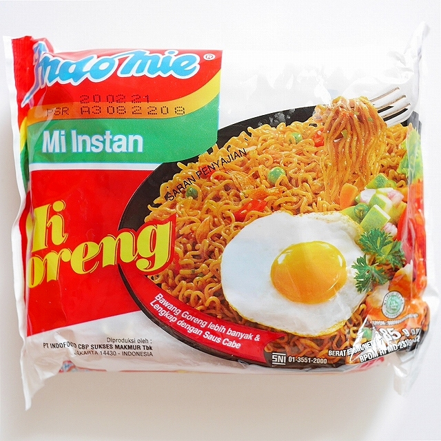 Indomie Mi goreng　インドミー　インスタントミーゴレン　インスタント麺