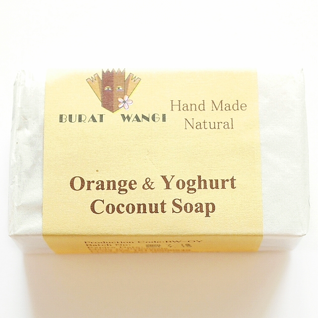 BURAT WANGI Orange & Yoghurt　ブラットワンギ　ココナッツソープ　オレンジ＆ヨーグルト　石鹸
