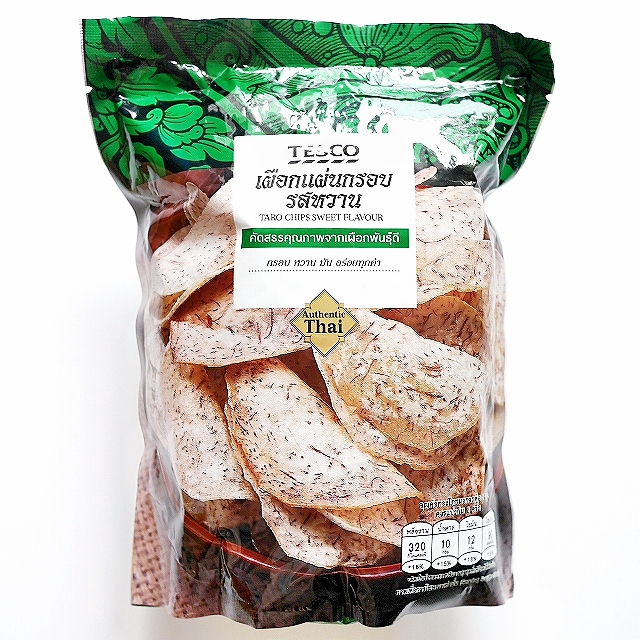 テスコ　タロチップス　タロイモチップス　スイート　TESCO TARO CHIPS SWEET FLAVOUR 70g