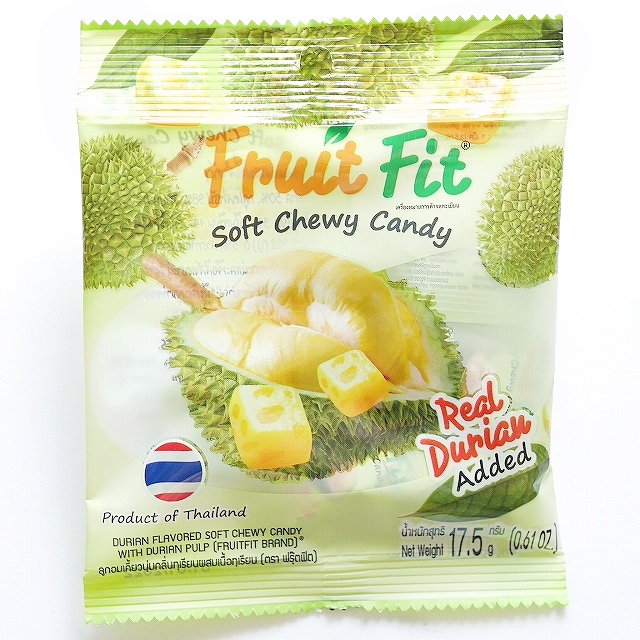 Fruit Fit Soft Chewy Candy フルーツフィット　ソフトチューイーキャンディー　リアルドリアン
