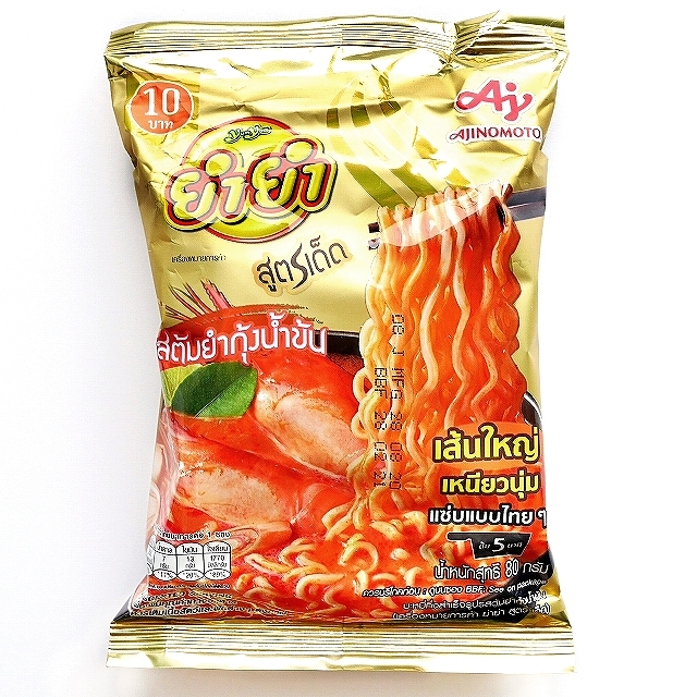 味の素　インスタントラーメン　トムヤムクンクリーミー　YUM YUM TOM YUM KUNG CREAMY