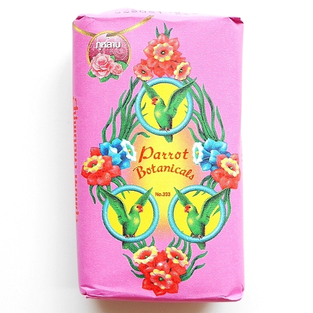 パロットボタニカルソープ　ローズ　バラ　石鹸　石けん　Parrot Botanicals Rose 70g