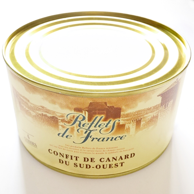 Retlets de France 鴨のコンフィ缶詰 CONFIT DE CANARD DU SUD-OUEST