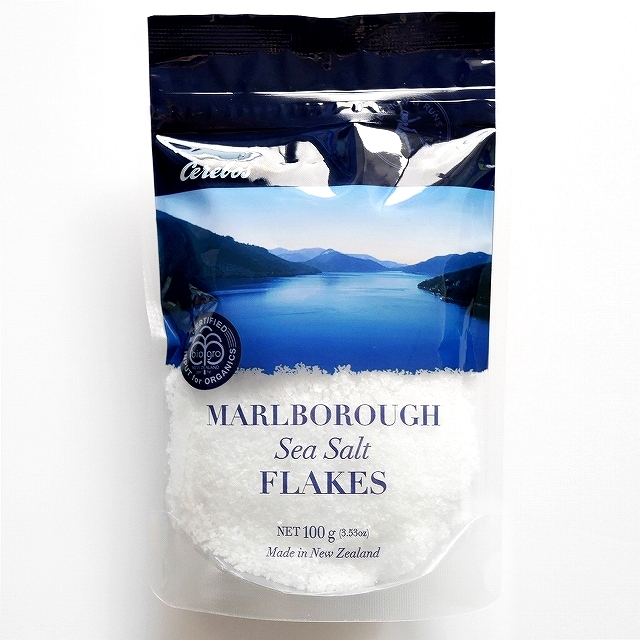 Cerebos MARLBOROUGH Sea Salt FLAKES 100g　セレボス　マールボロシーソルトフレーク